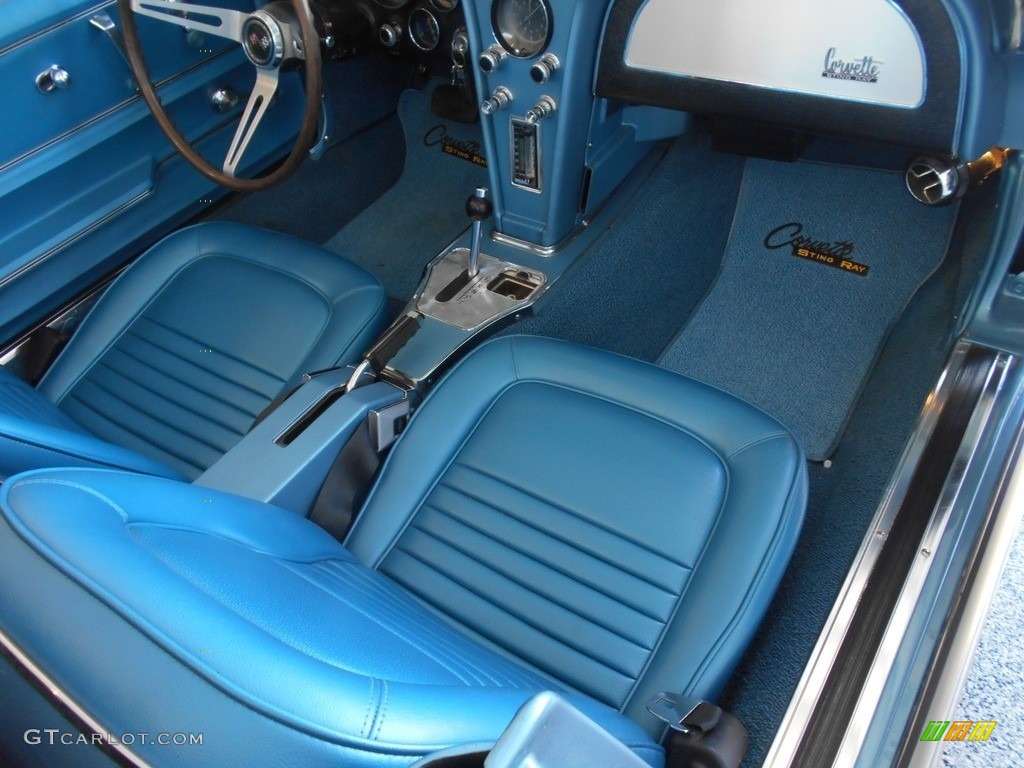 1967 Corvette Convertible - Marina Blue / Bright Blue photo #13