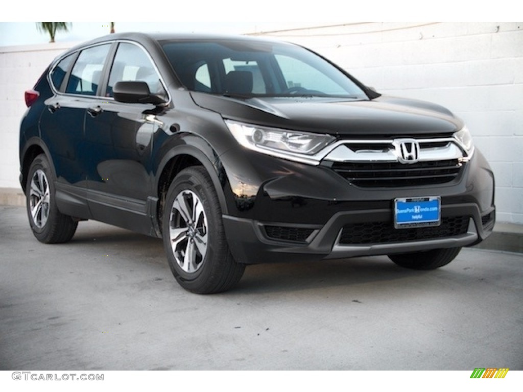 Crystal Black Pearl 2020 Honda CR-V LX Exterior Photo #138912626