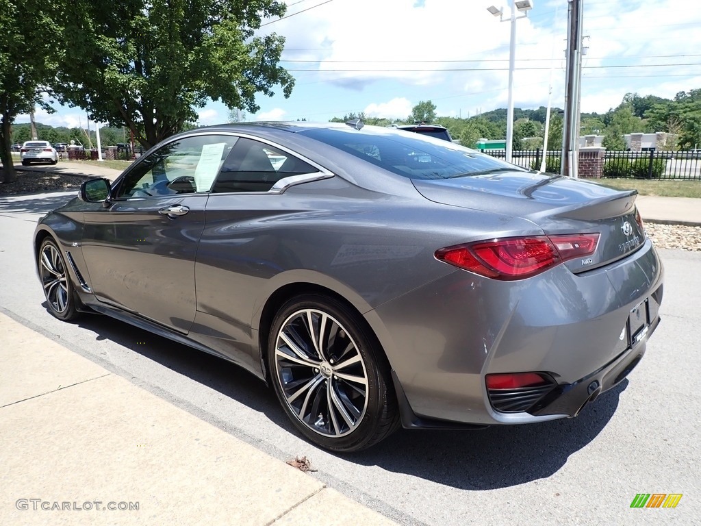 Graphite Shadow 2017 Infiniti Q60 3.0t Premium AWD Coupe Exterior Photo #138913348