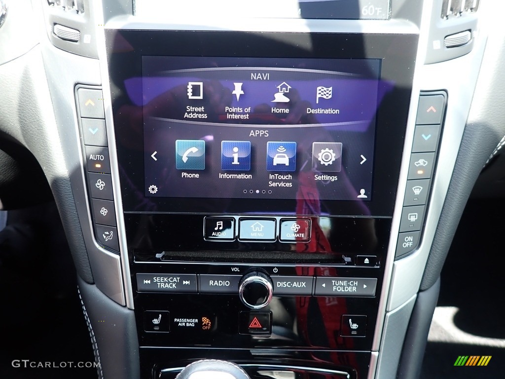 2017 Infiniti Q60 3.0t Premium AWD Coupe Controls Photos