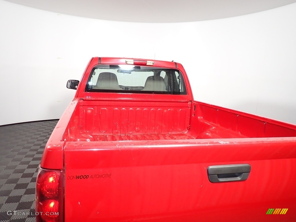 2008 Colorado LS Extended Cab 4x4 - Victory Red / Medium Pewter photo #11