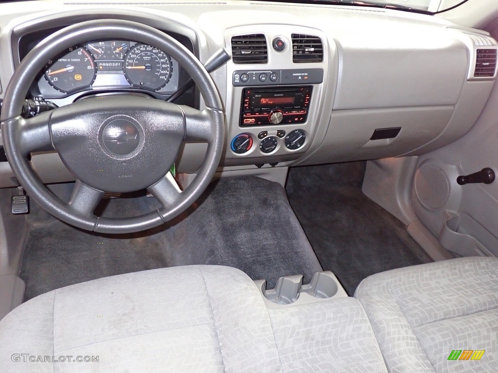 2008 Chevrolet Colorado LS Extended Cab 4x4 Medium Pewter Dashboard Photo #138915197