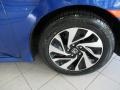 2017 Aegean Blue Metallic Honda Civic LX Hatchback  photo #36