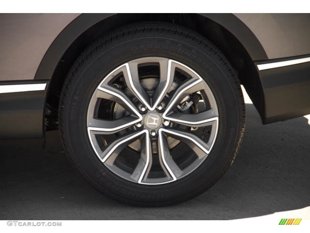 2020 CR-V Touring AWD Hybrid - Modern Steel Metallic / Black photo #10