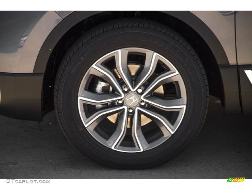 2020 CR-V Touring AWD Hybrid - Modern Steel Metallic / Black photo #11