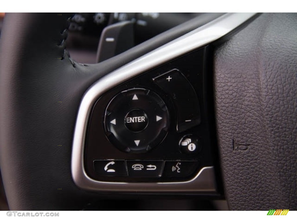 2020 CR-V Touring AWD Hybrid - Modern Steel Metallic / Black photo #18
