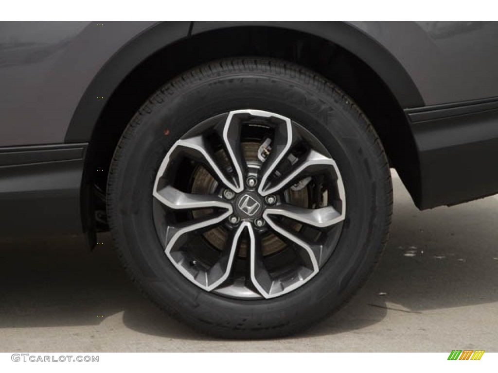 2020 CR-V EX-L AWD Hybrid - Modern Steel Metallic / Black photo #10