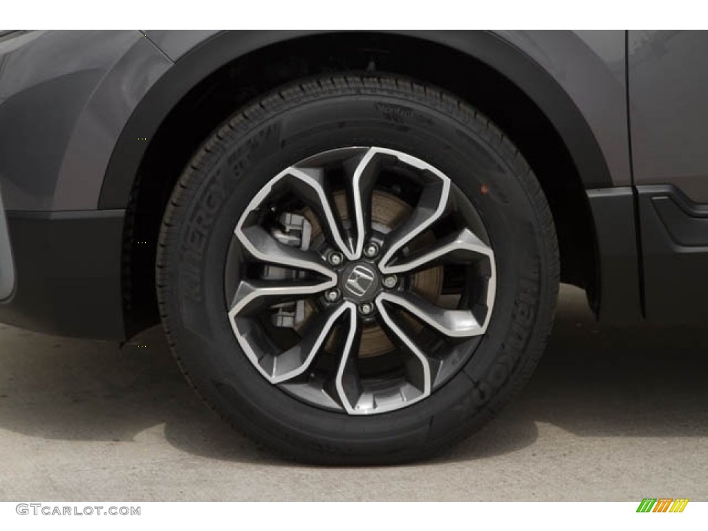 2020 CR-V EX-L AWD Hybrid - Modern Steel Metallic / Black photo #11