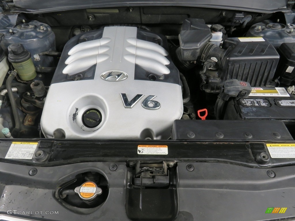 2007 Santa Fe SE - Slate Blue / Beige photo #6