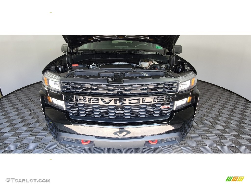 2019 Silverado 1500 Custom Z71 Trail Boss Crew Cab 4WD - Black / Jet Black photo #7