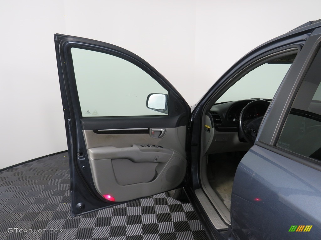 2007 Santa Fe SE - Slate Blue / Beige photo #17
