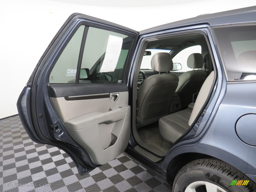 2007 Santa Fe SE - Slate Blue / Beige photo #23