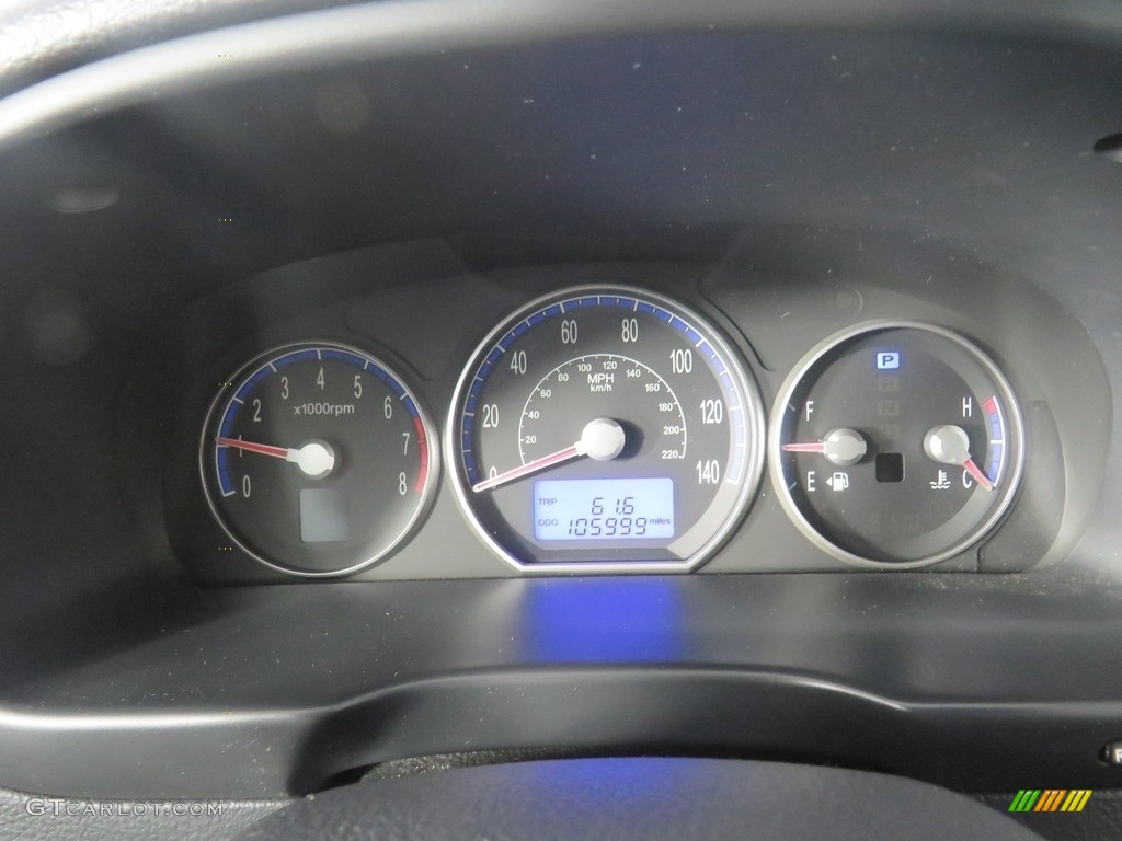 2007 Santa Fe SE - Slate Blue / Beige photo #31