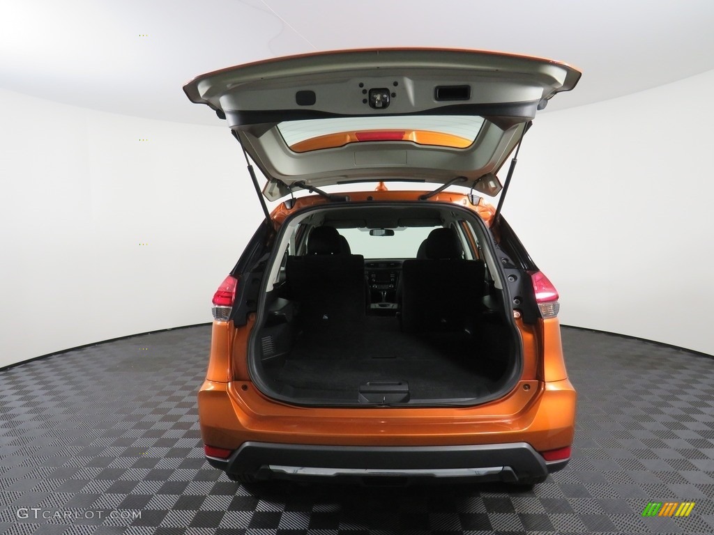 2017 Rogue S AWD - Monarch Orange / Charcoal photo #13
