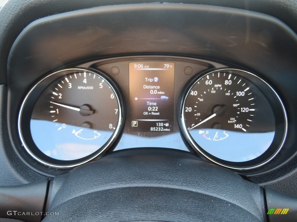 2017 Rogue S AWD - Monarch Orange / Charcoal photo #19
