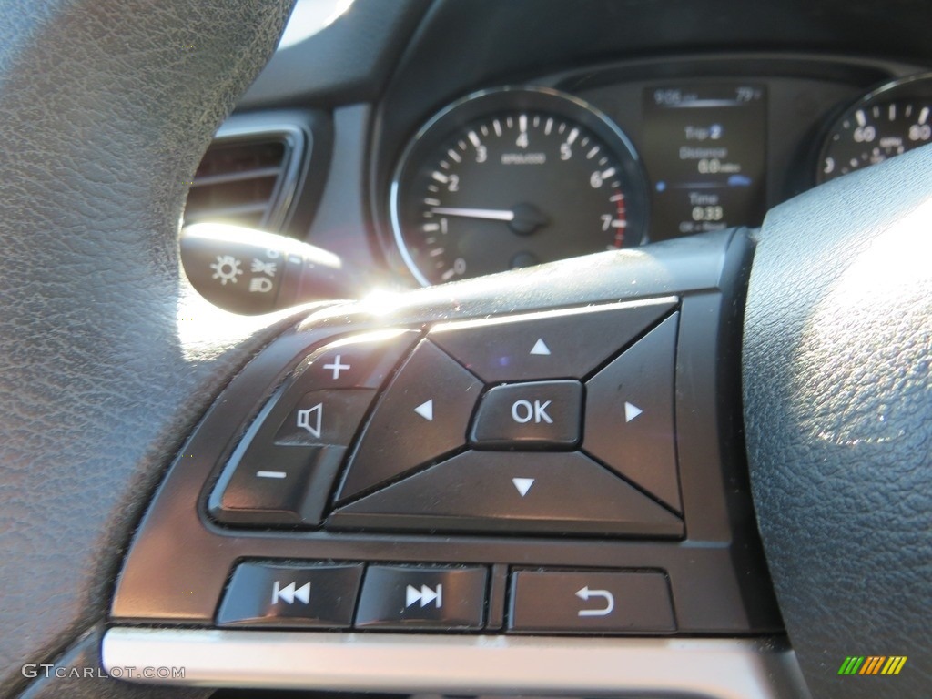 2017 Rogue S AWD - Monarch Orange / Charcoal photo #22