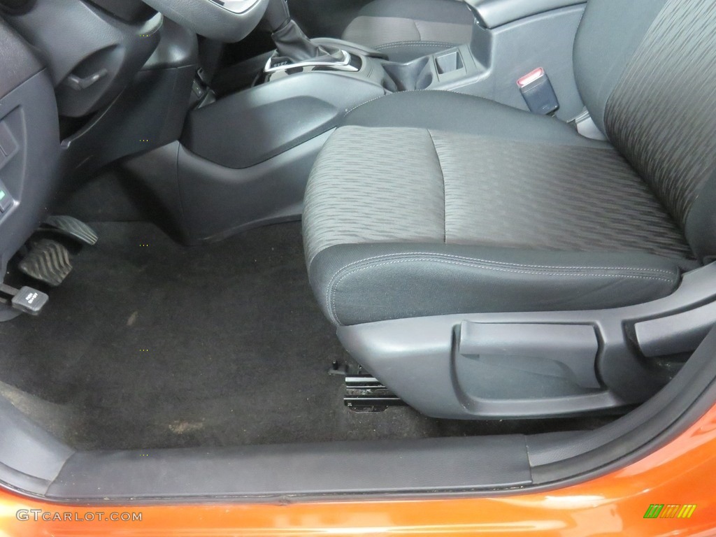 2017 Rogue S AWD - Monarch Orange / Charcoal photo #28
