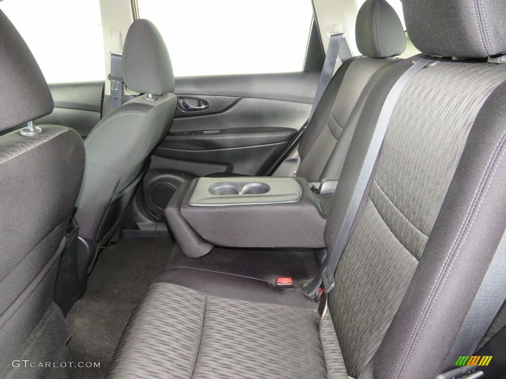 2017 Rogue S AWD - Monarch Orange / Charcoal photo #32