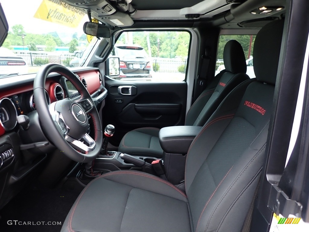 2019 Jeep Wrangler Rubicon 4x4 Front Seat Photo #138919196