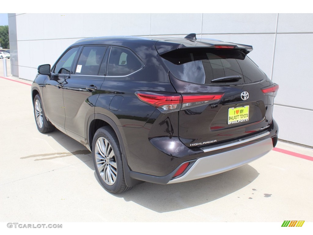 2020 Highlander Platinum - Opulent Amber / Glazed Caramel photo #6