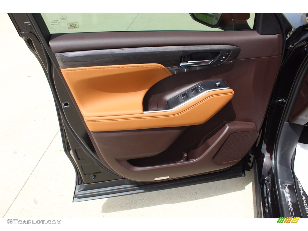 2020 Highlander Platinum - Opulent Amber / Glazed Caramel photo #9