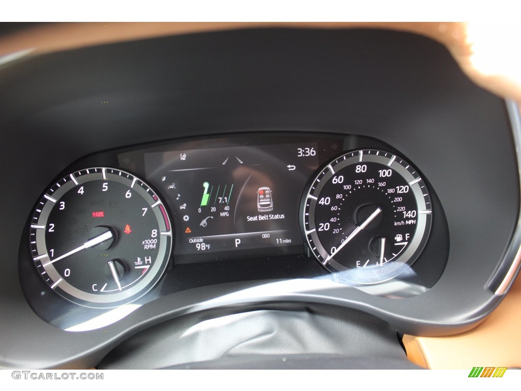 2020 Toyota Highlander Platinum Gauges Photo #138921131