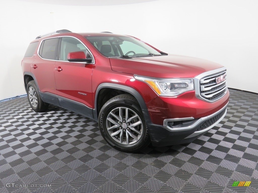 Crimson Red Tintcoat 2018 GMC Acadia SLE AWD Exterior Photo #138922433