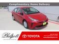 Supersonic Red 2020 Toyota Prius LE