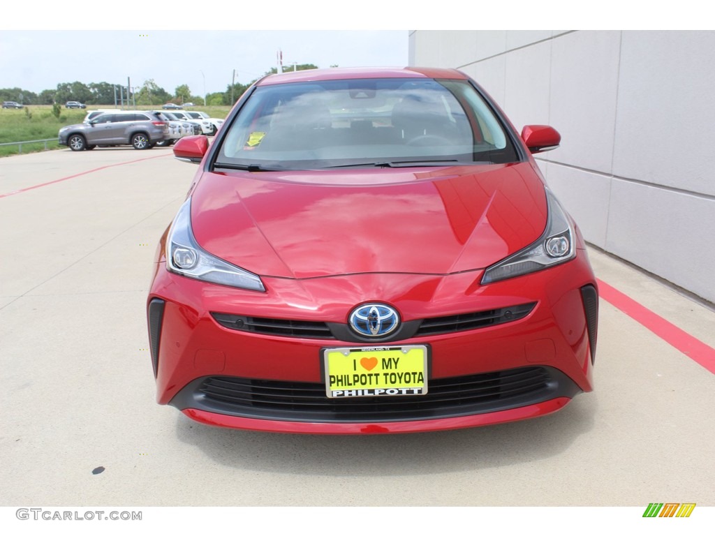 2020 Prius LE - Supersonic Red / Black photo #3