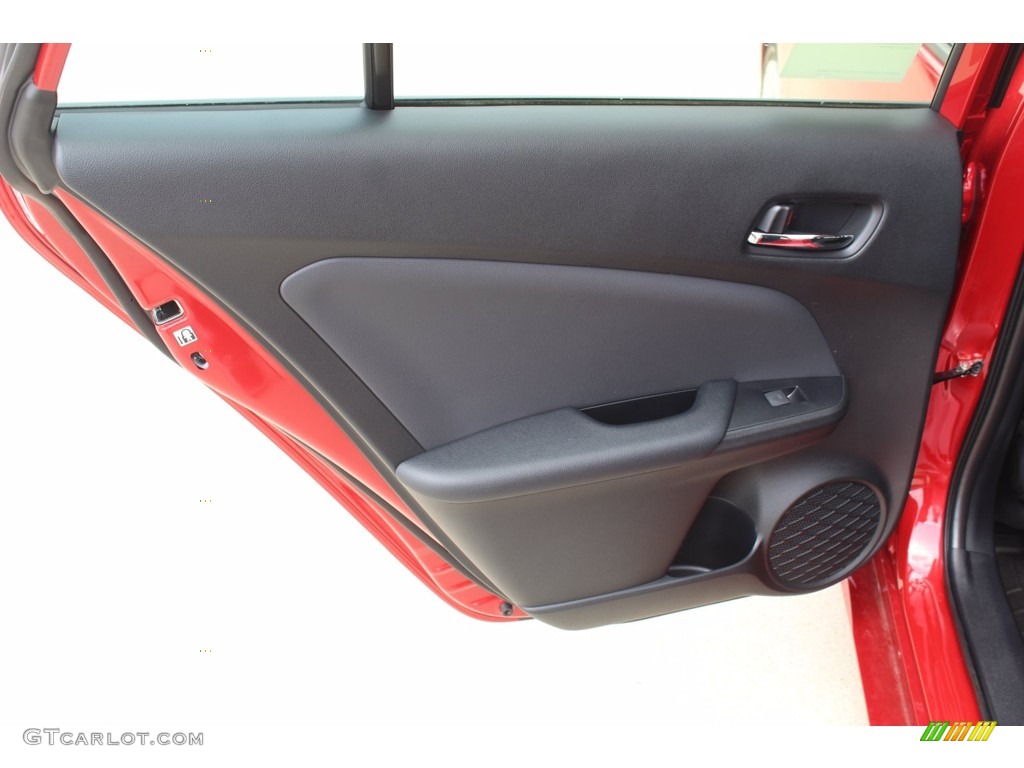 2020 Prius LE - Supersonic Red / Black photo #19