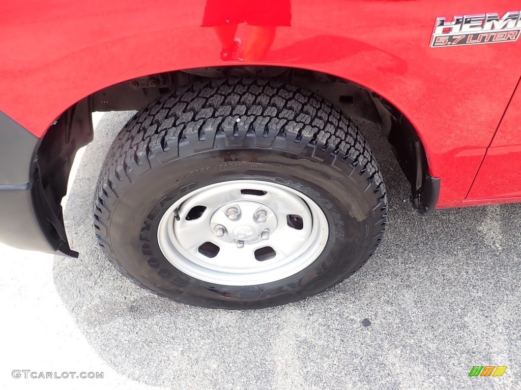 2018 1500 Tradesman Regular Cab 4x4 - Flame Red / Black/Diesel Gray photo #2