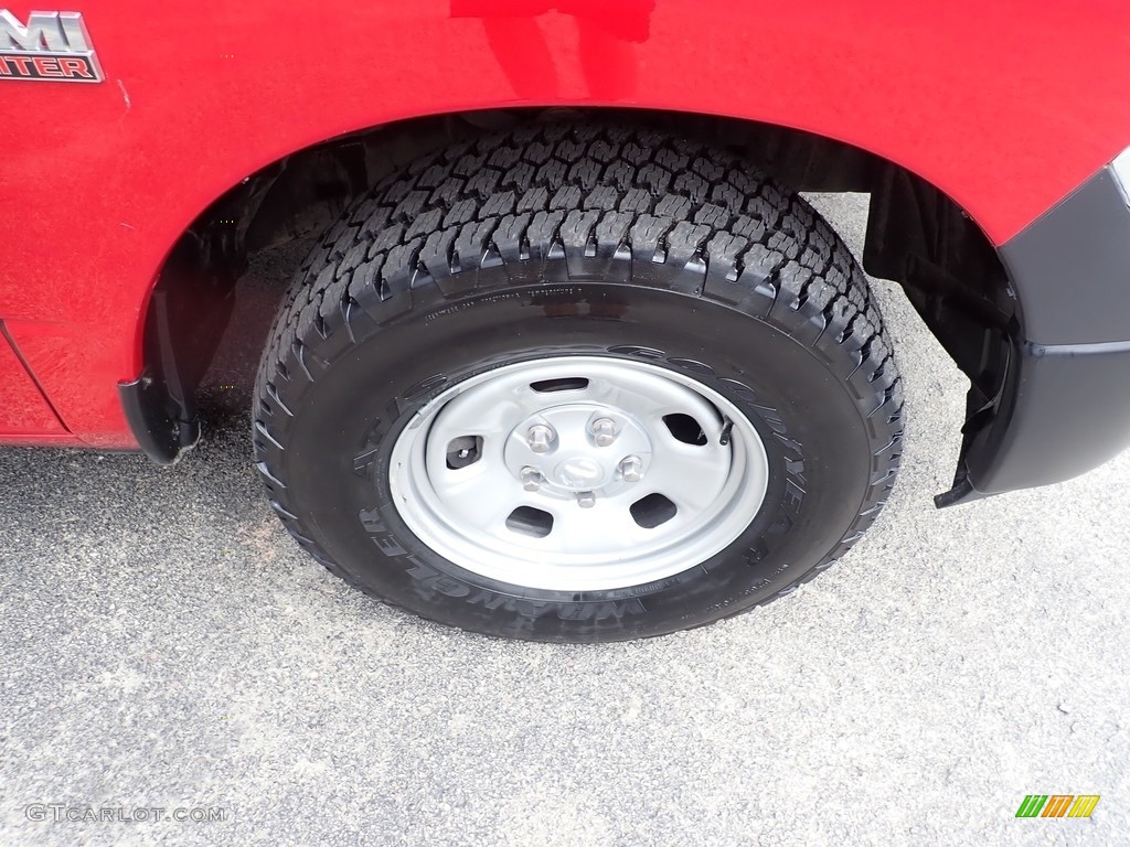 2018 1500 Tradesman Regular Cab 4x4 - Flame Red / Black/Diesel Gray photo #9