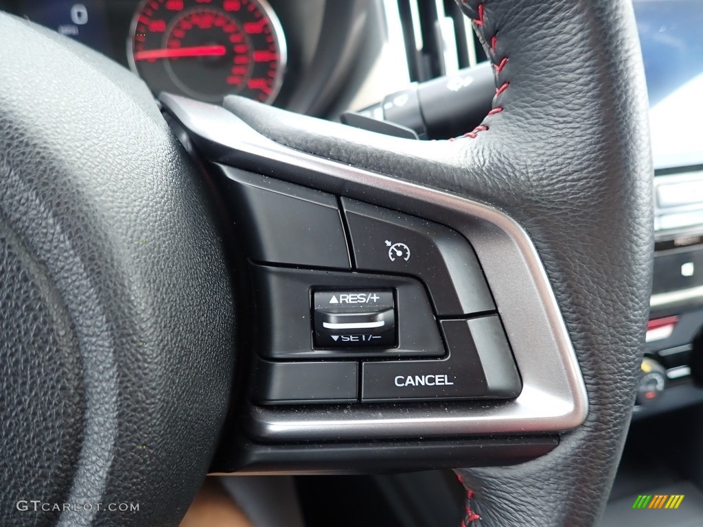 2018 Subaru Impreza 2.0i Sport 4-Door Black Steering Wheel Photo #138927902