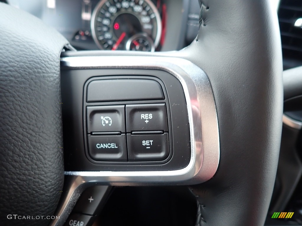 2020 Ram 2500 Laramie Mega Cab 4x4 Black Steering Wheel Photo #138930035