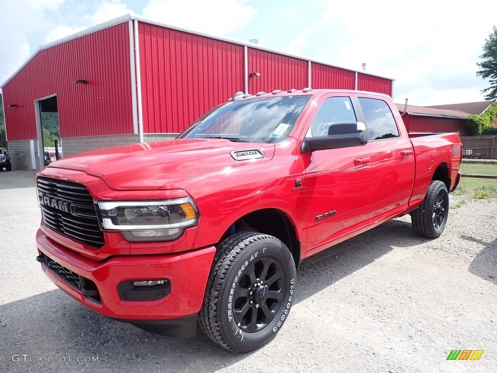 2020 2500 Big Horn Crew Cab 4x4 - Flame Red / Black photo #1