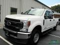 Oxford White - F250 Super Duty STX Crew Cab 4x4 Photo No. 2