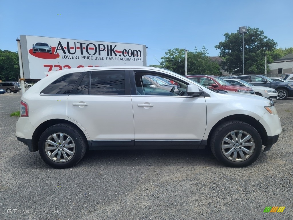 2010 Edge Limited AWD - White Platinum Tri-Coat / Camel photo #2