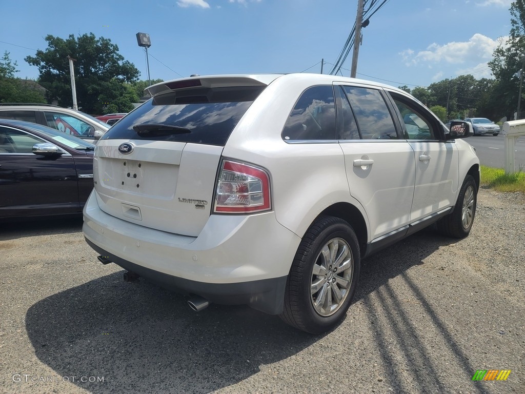 2010 Edge Limited AWD - White Platinum Tri-Coat / Camel photo #3