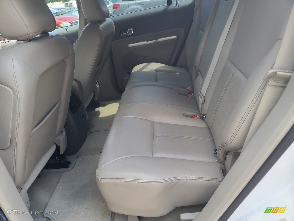 2010 Edge Limited AWD - White Platinum Tri-Coat / Camel photo #15