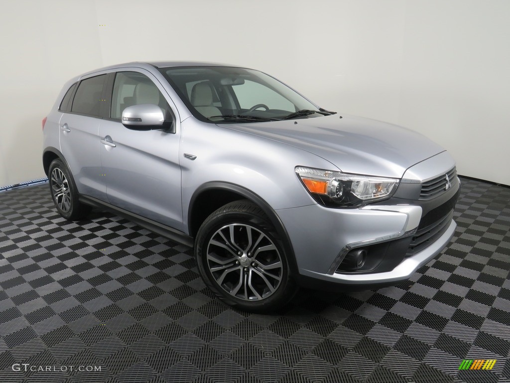 Cool Silver Metallic 2017 Mitsubishi Outlander Sport ES AWC Exterior Photo #138935708