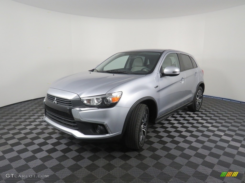 Cool Silver Metallic 2017 Mitsubishi Outlander Sport ES AWC Exterior Photo #138935780
