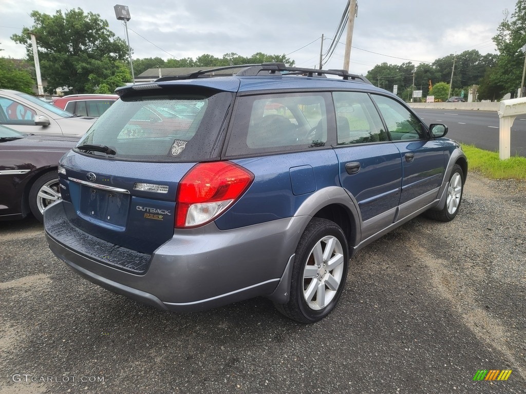 2009 Outback 2.5i Special Edition Wagon - Newport Blue Pearl / Off Black photo #3