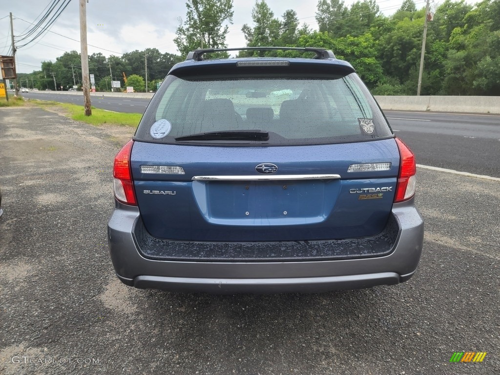 2009 Outback 2.5i Special Edition Wagon - Newport Blue Pearl / Off Black photo #4