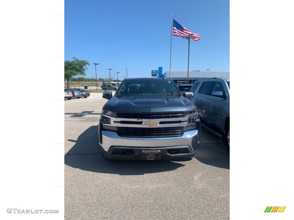 2020 Silverado 1500 LT Double Cab 4x4 - Shadow Gray Metallic / Jet Black photo #2