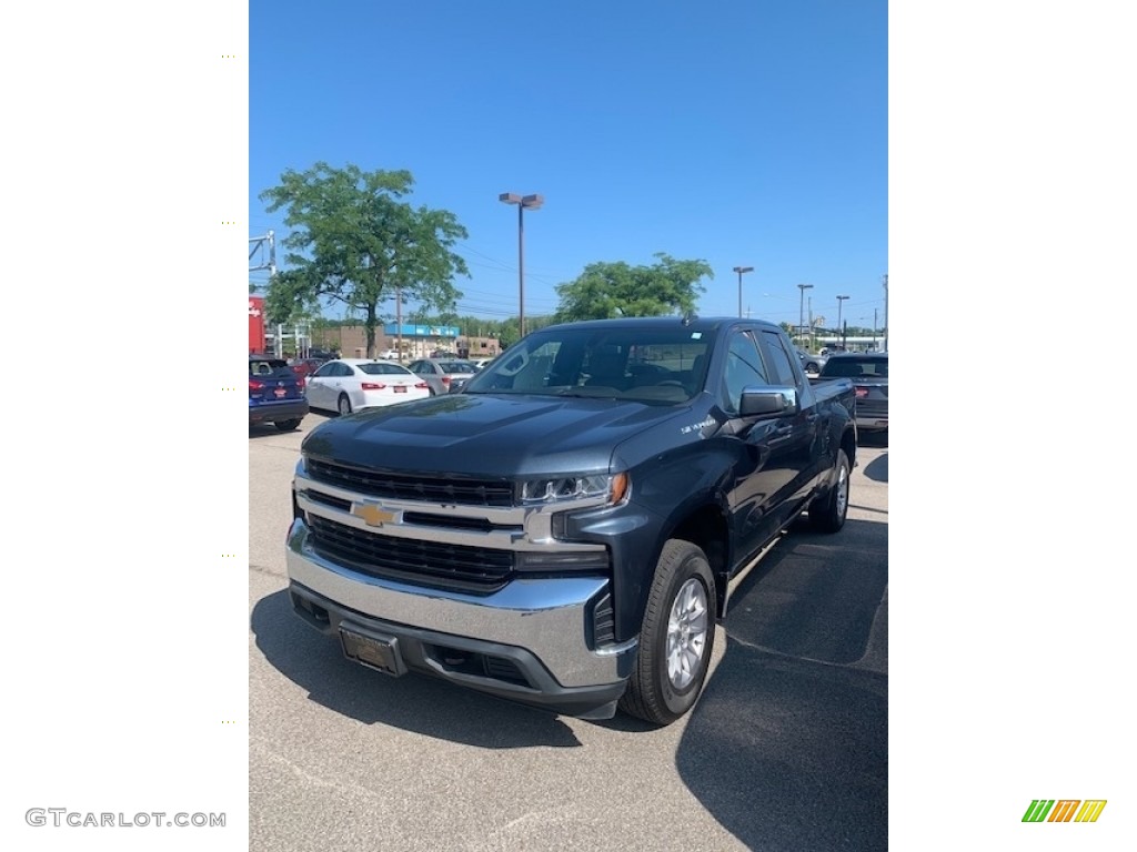 2020 Silverado 1500 LT Double Cab 4x4 - Shadow Gray Metallic / Jet Black photo #3