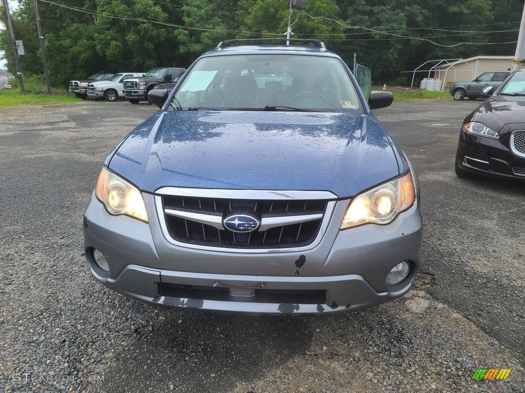 2009 Outback 2.5i Special Edition Wagon - Newport Blue Pearl / Off Black photo #7