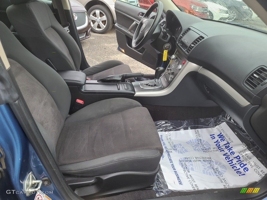 2009 Outback 2.5i Special Edition Wagon - Newport Blue Pearl / Off Black photo #13