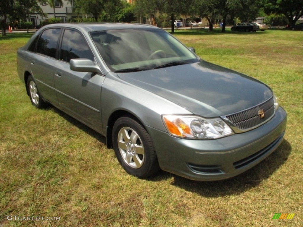 2001 Avalon XL - Silver Spruce Metallic / Ivory photo #13