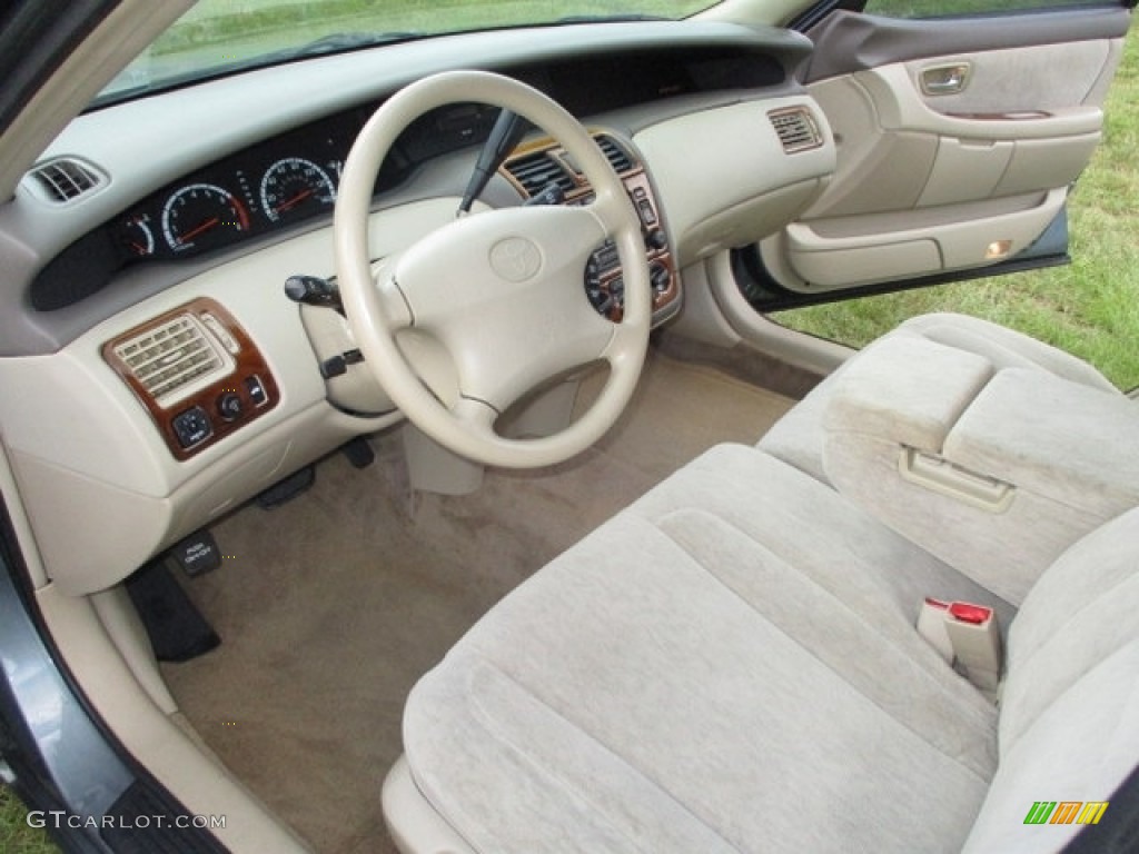 2001 Avalon XL - Silver Spruce Metallic / Ivory photo #36