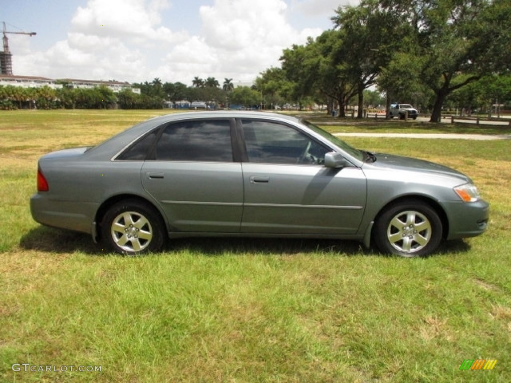 2001 Avalon XL - Silver Spruce Metallic / Ivory photo #39